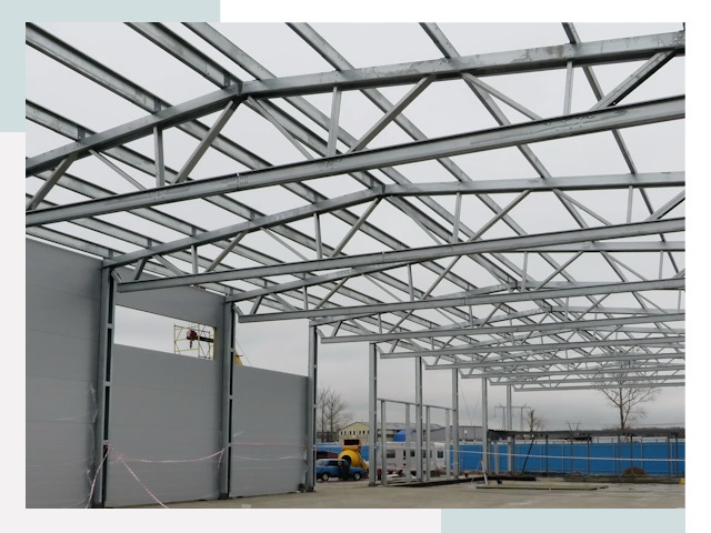 Строительство складов в Зеленодольск от 621 руб. за м²