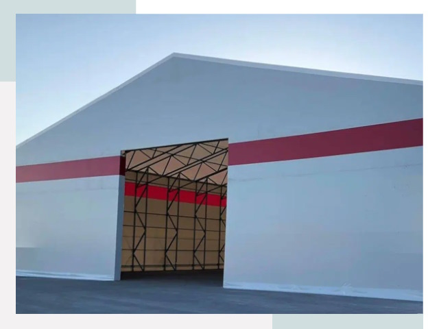 Быстровозводимые ангары в Зеленодольске
