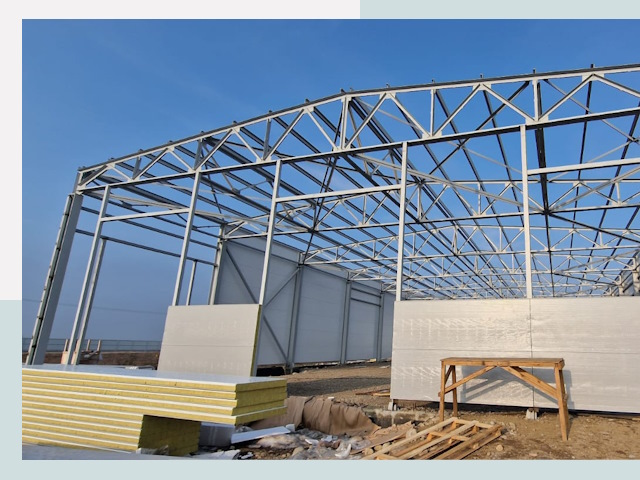 Утепленные ангары в Зеленодольск от 621 руб. за м²