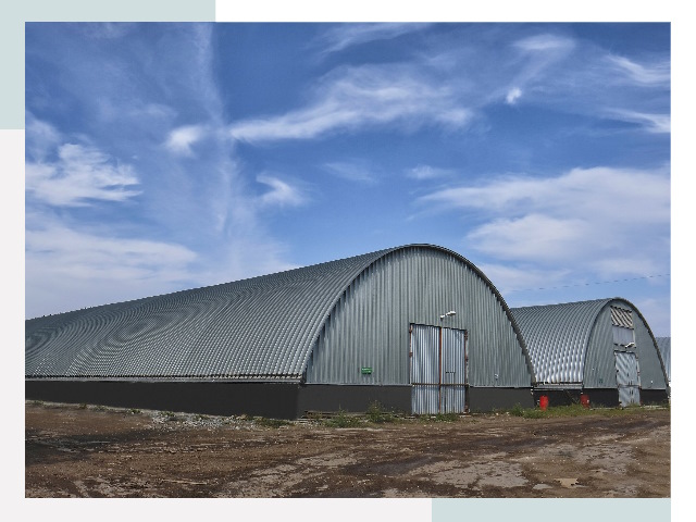 Сборные ангары в Зеленодольске