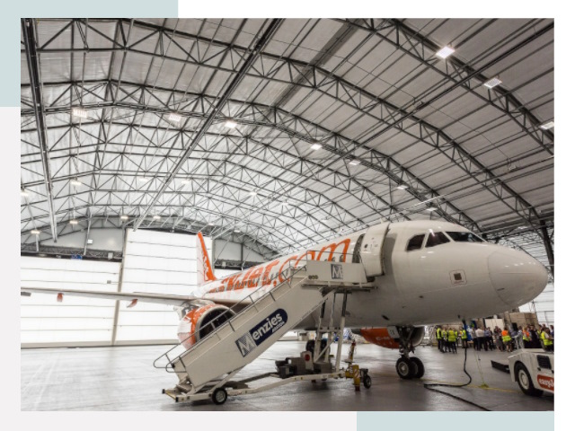 Авиационные ангары в Зеленодольске