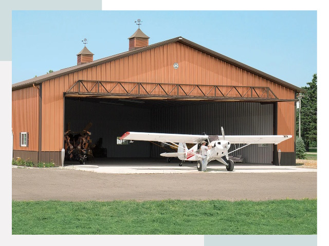 Ангары для самолетов в Зеленодольске