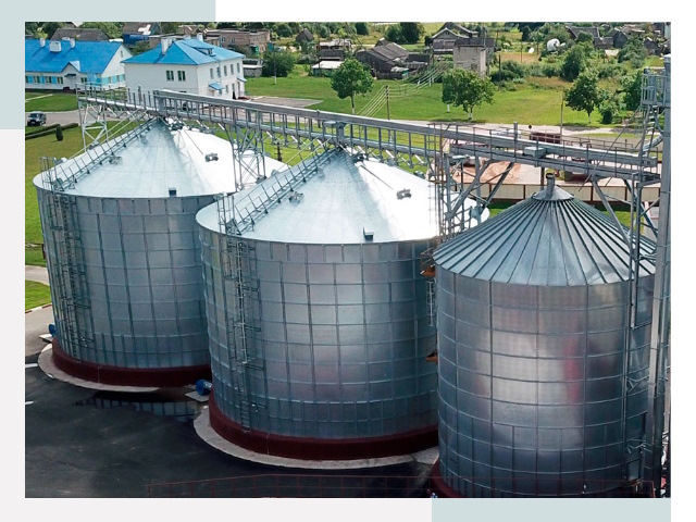 Металлические силосы в Зеленодольске