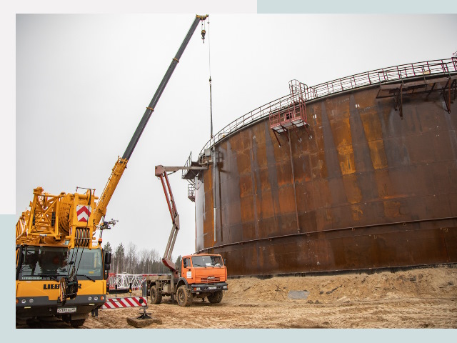 Монтаж резервуаров в Зеленодольске от 621 руб. за м³