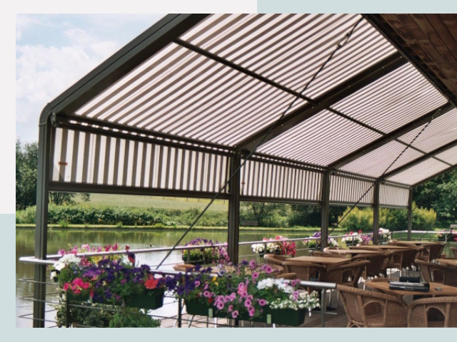 Элегантные навесы для кафе от 621 руб в Зеленодольск