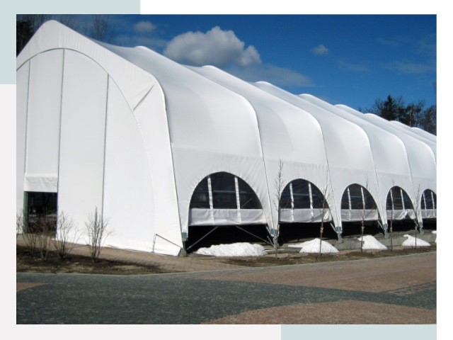 Каркасно-тентовые сооружения в Зеленодольске