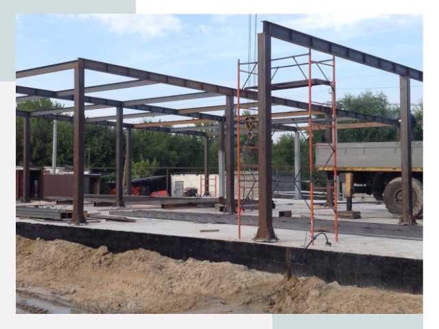 Фундамент для ангаров в Зеленодольске