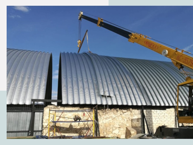 Реконструкция ангаров в Зеленодольске от 621 руб.