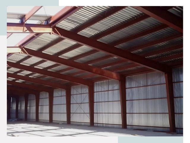 Металлические склады в Зеленодольске