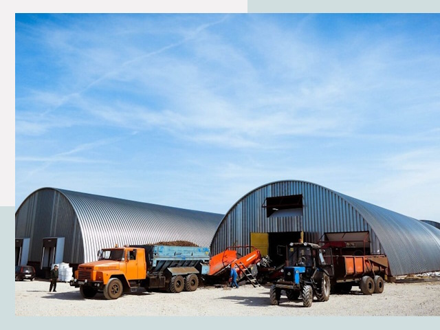 Ангары для спецтехники в Зеленодольске